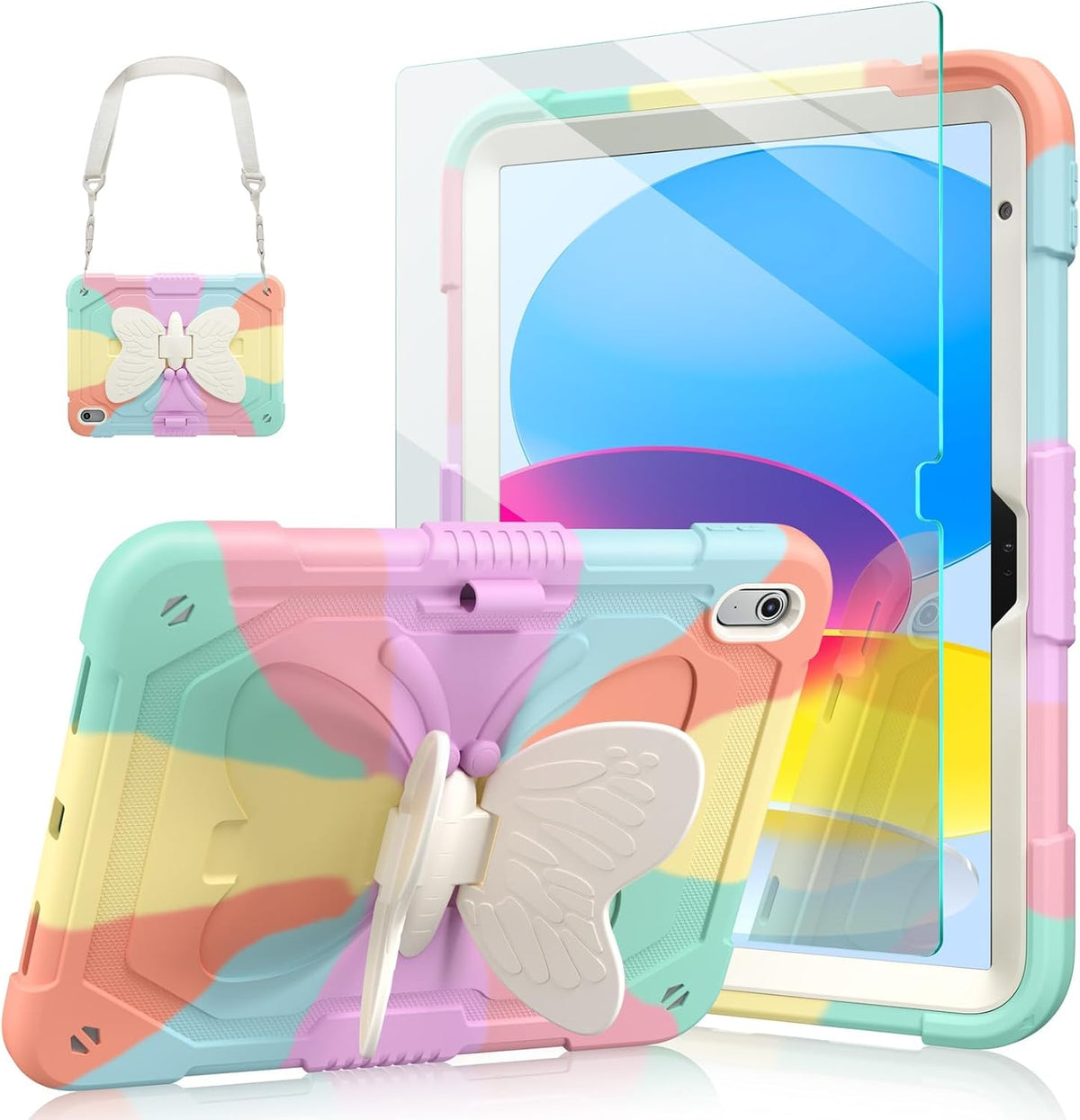 ( shf 24 ) Ambison Kids Case for iPad A16