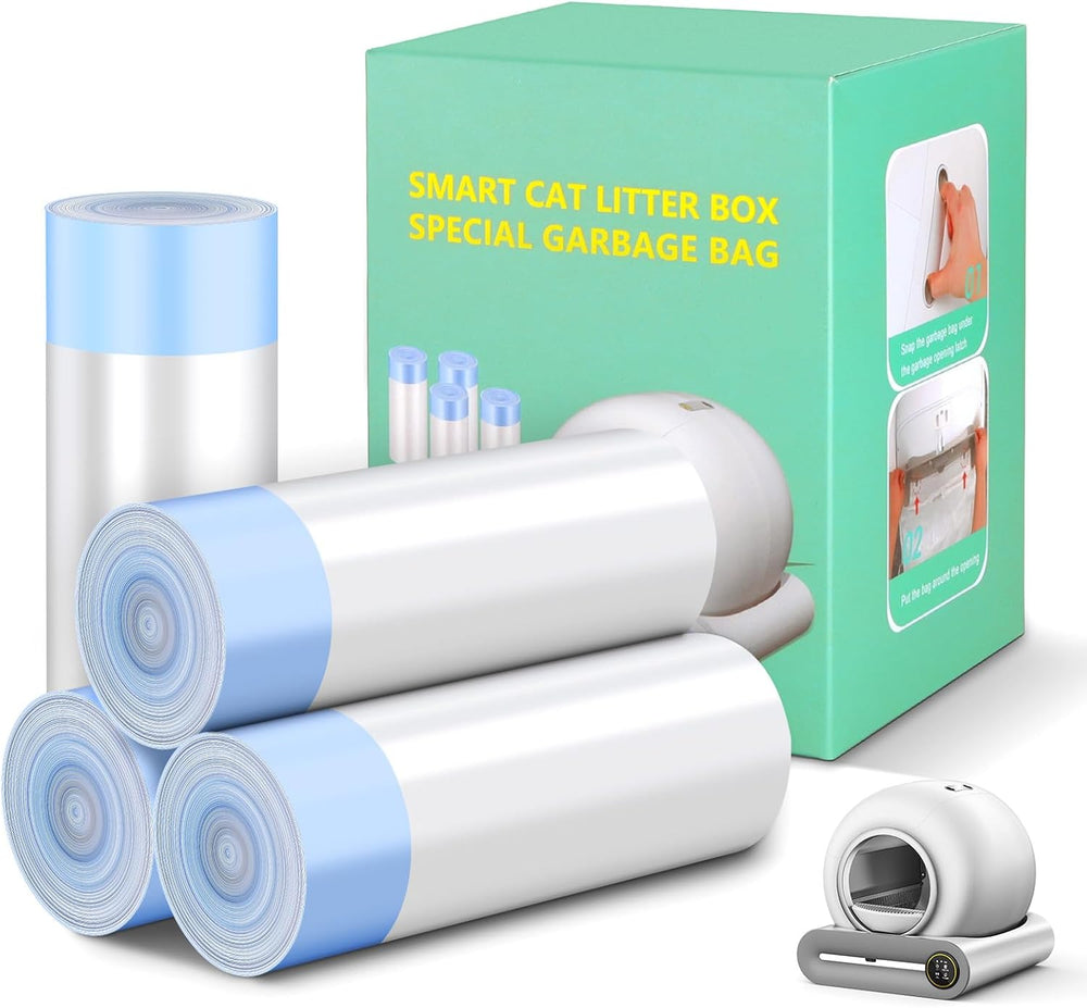 ( shf 14 ) 80 Count Cat Litter Bags, Self Cleaning Litter Box