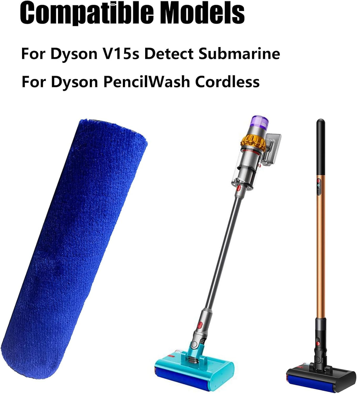 ( shf 32 ) Microfiber Wet Roller Mop Replacement for Dyson