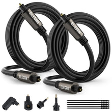 ( shf 27 ) Elecan Optical Audio Cable 15 Ft/2 Pack