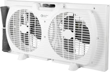 ( shf 33 ) Comfort Zone Reversible Twin Window Fan