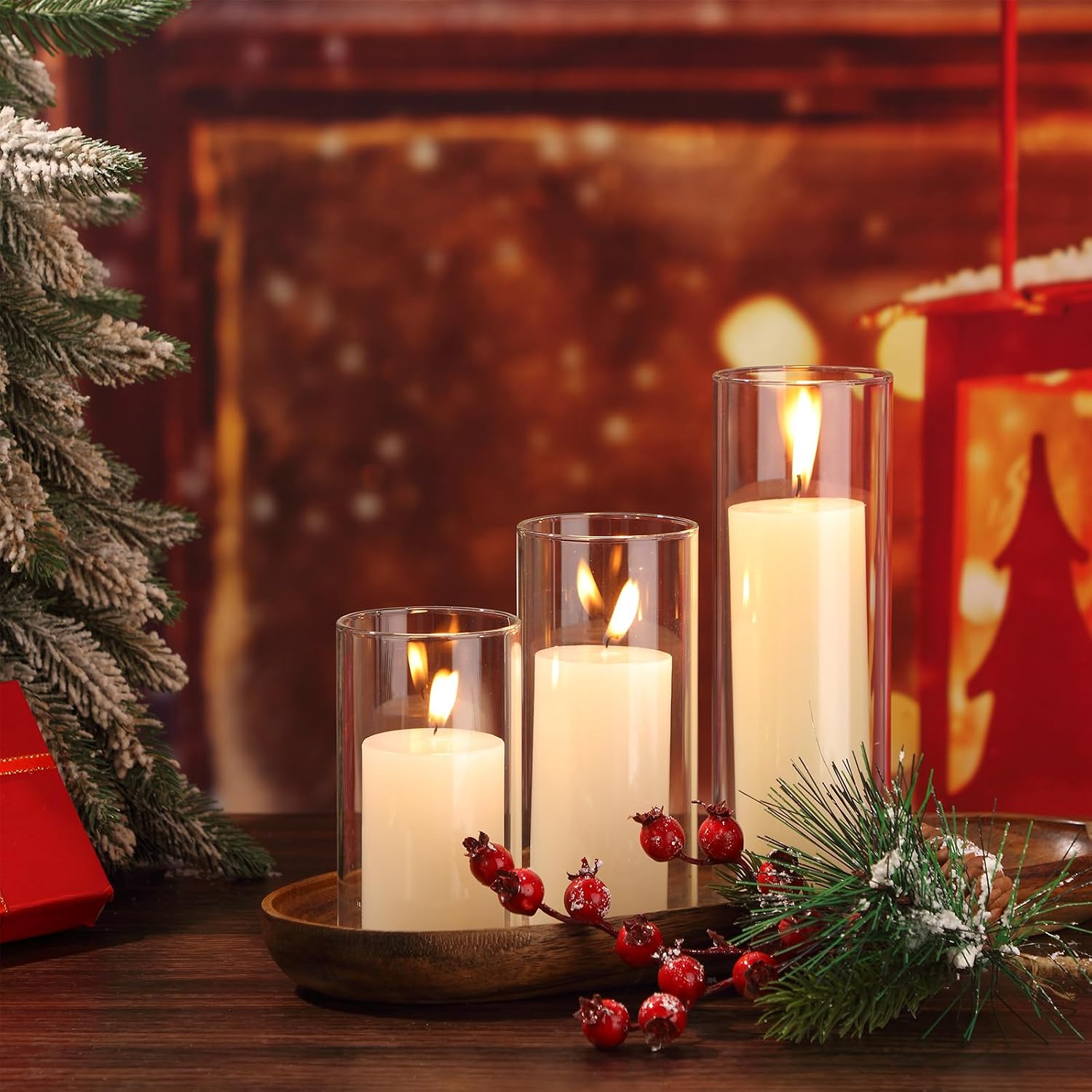 ( shf 29 ) Shihanee 03 Pillar Candles