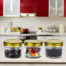 ( shf 31 ) Mini Mason Jars 4 oz, 40 Pack Small Glass Jars with Lids