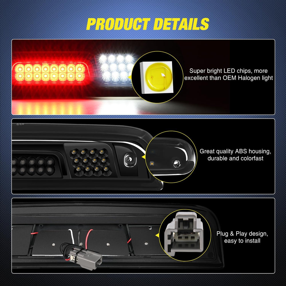 ( shf 31 ) Nilight Third Brake Light