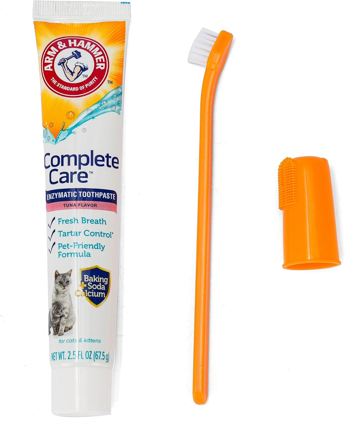 (Shf 14) Arm & Hammer CompleteCare Cat & Kitten Dental Kit