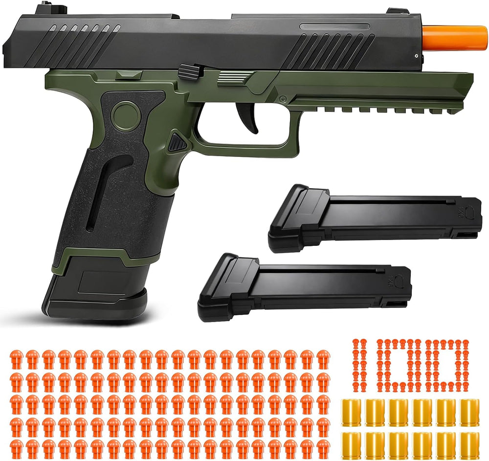 ( shf 01 ) Automatic Shell Ejecting Toy Gun, Soft Bullet Toy Pistol, Educational Toy Model