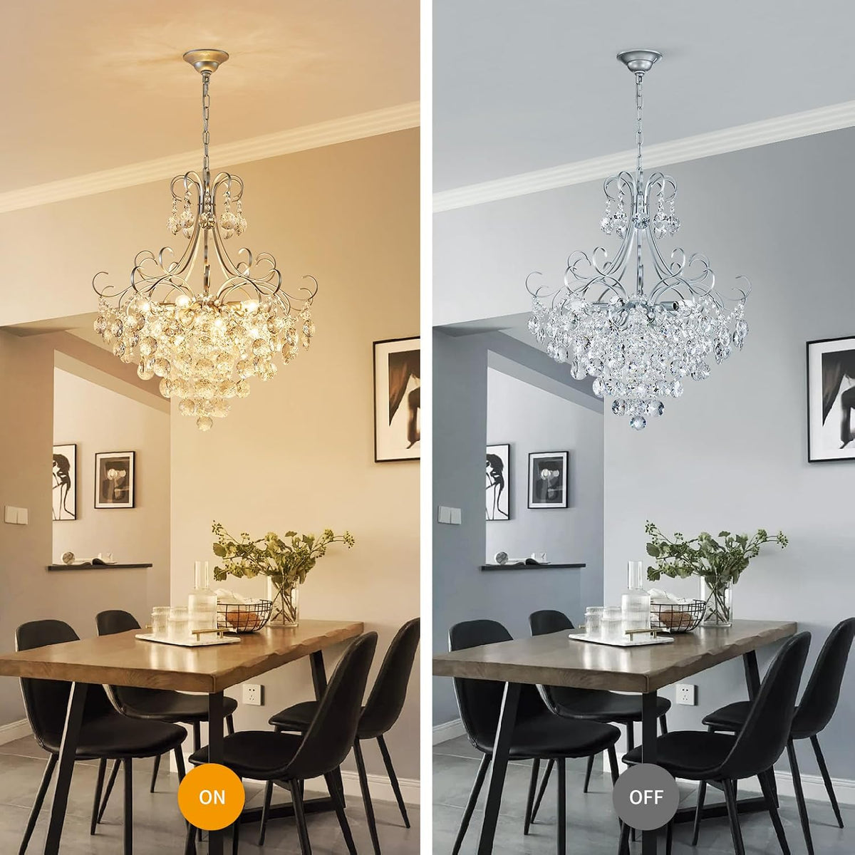 ( shf 34 ) ANJIADENGSHI Crystal Chandelier K9 Crystal Lighting