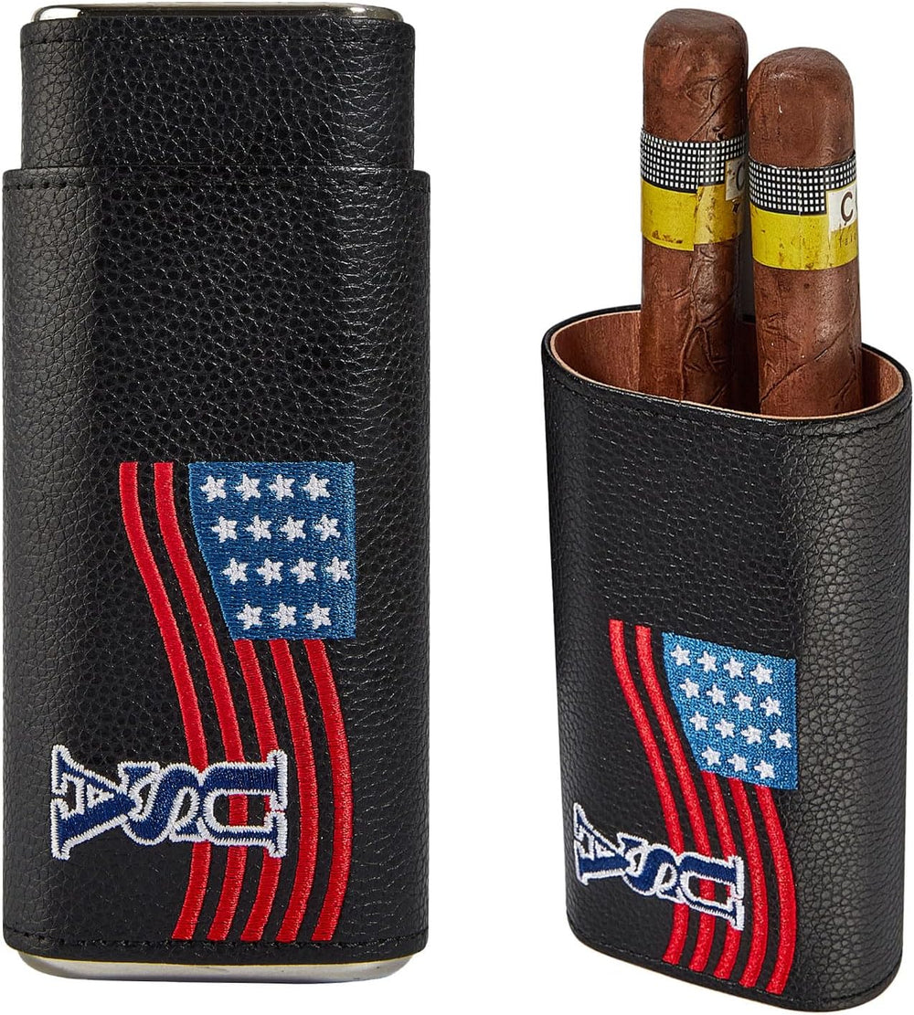 ( shf 24 ) WANTHER Cigar Case Travel Humidor Kit