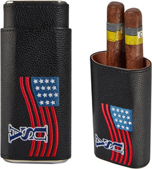 ( shf 24 ) WANTHER Cigar Case Travel Humidor Kit