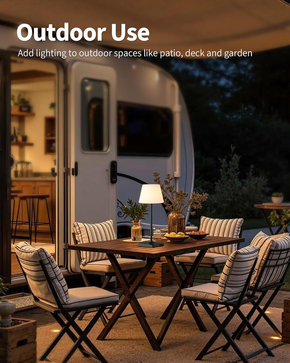 ( shf 24 ) Outdoor Waterproof Cordless Table Lamp