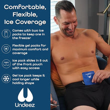 ( shf 13 ) Undeez Vasectomy Underwear - Comes With 2-Custom Fit Ice Packs and Snug Boxer Briefs For Testicular