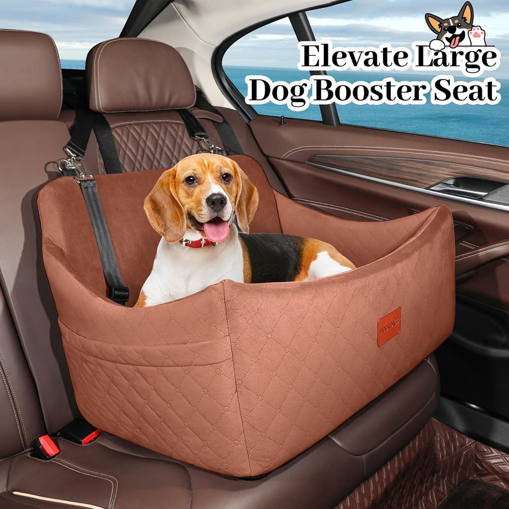 ( shf 30 ) Wooaidagg Dog Car Seat for Medium & Large Dogs