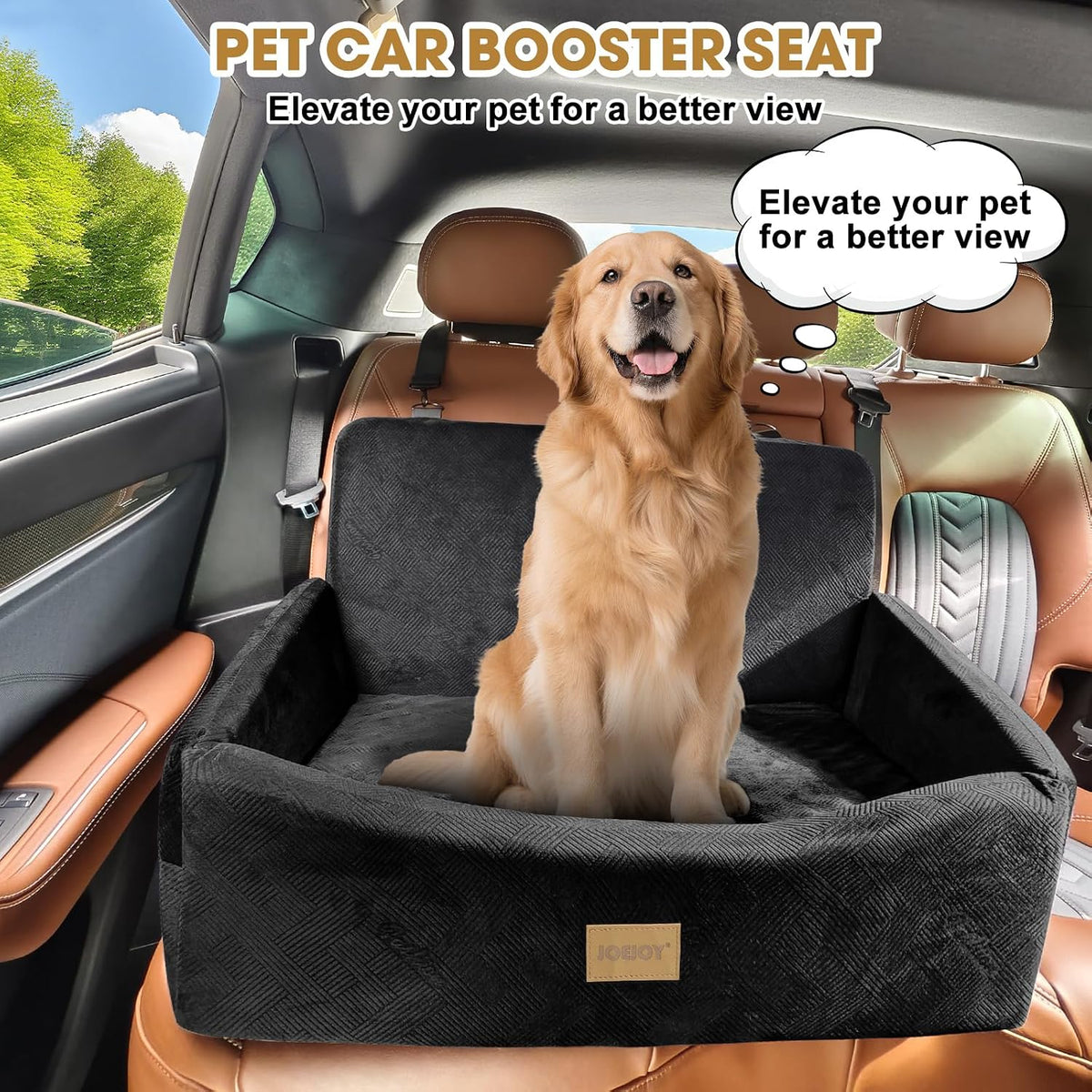( shf 25 ) JOEJOY Dog Car Seat