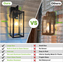 ( shf 31 ) hykolity Large Dusk to Dawn Outdoor Lighting, 18 Inch Outdoor Wall Lights