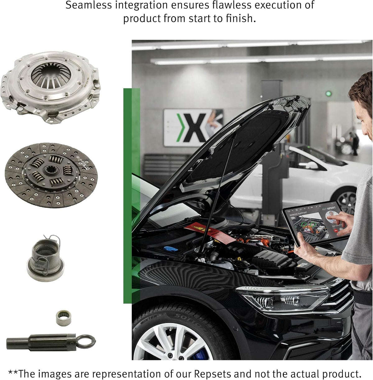 ( shf 36 ) Schaeffler LuK 05-065, Clutch Kit, RepSet with release bearing, Compatible with Dodge