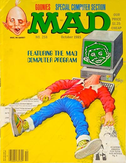 Mad Magazine - Number 258, October 1985