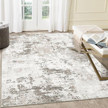 ROYHOME Abstract Area Rug 5x10, Washable Rug for Living Room,