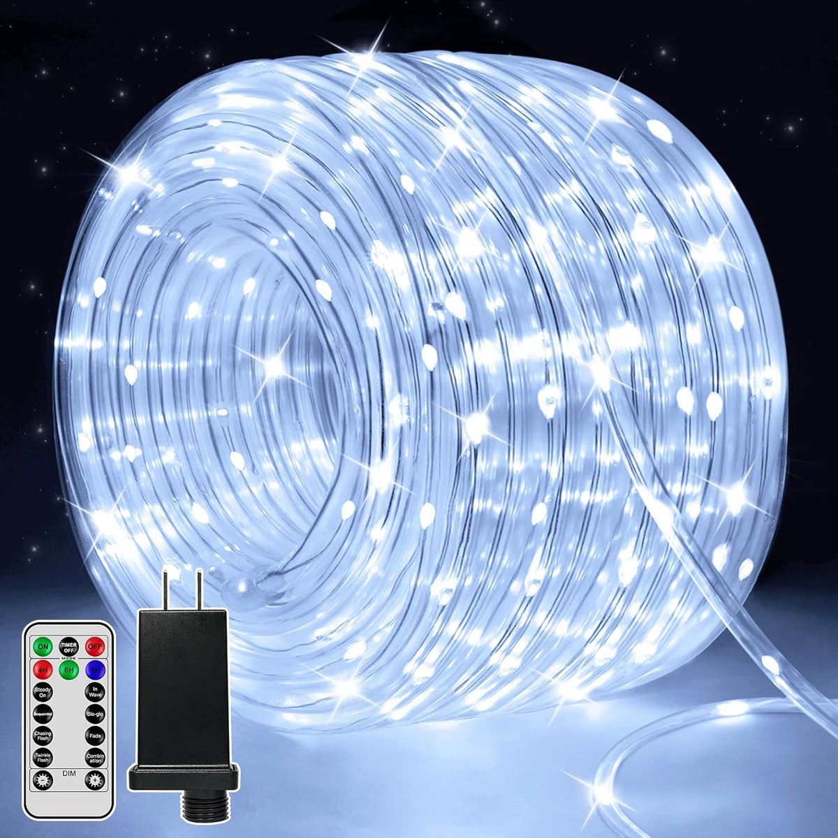 ( 24 ) 100FT 600LED Rope Lights Outdoor