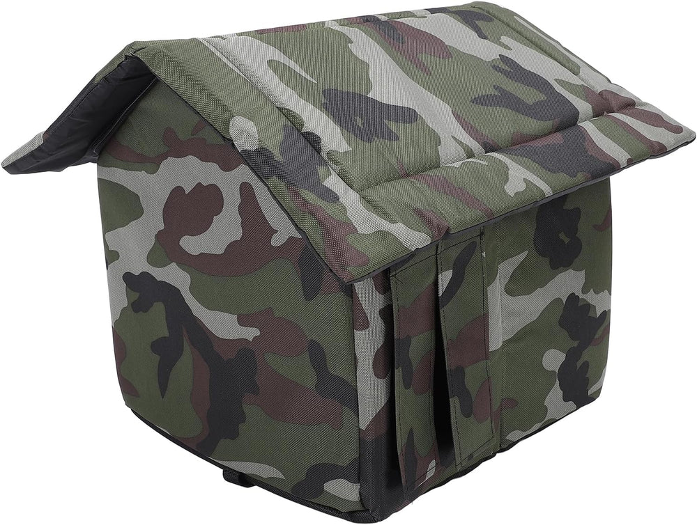 ( shf L ) GOWENIC XL Outdoor Cat Shelter for All Seasons (M)