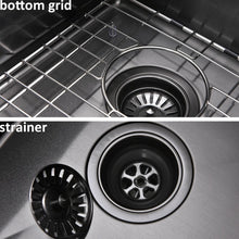 ( shf 32 ) 12x16 Bar Sink Undermount rv Kitchen Sink black Stainless Steel