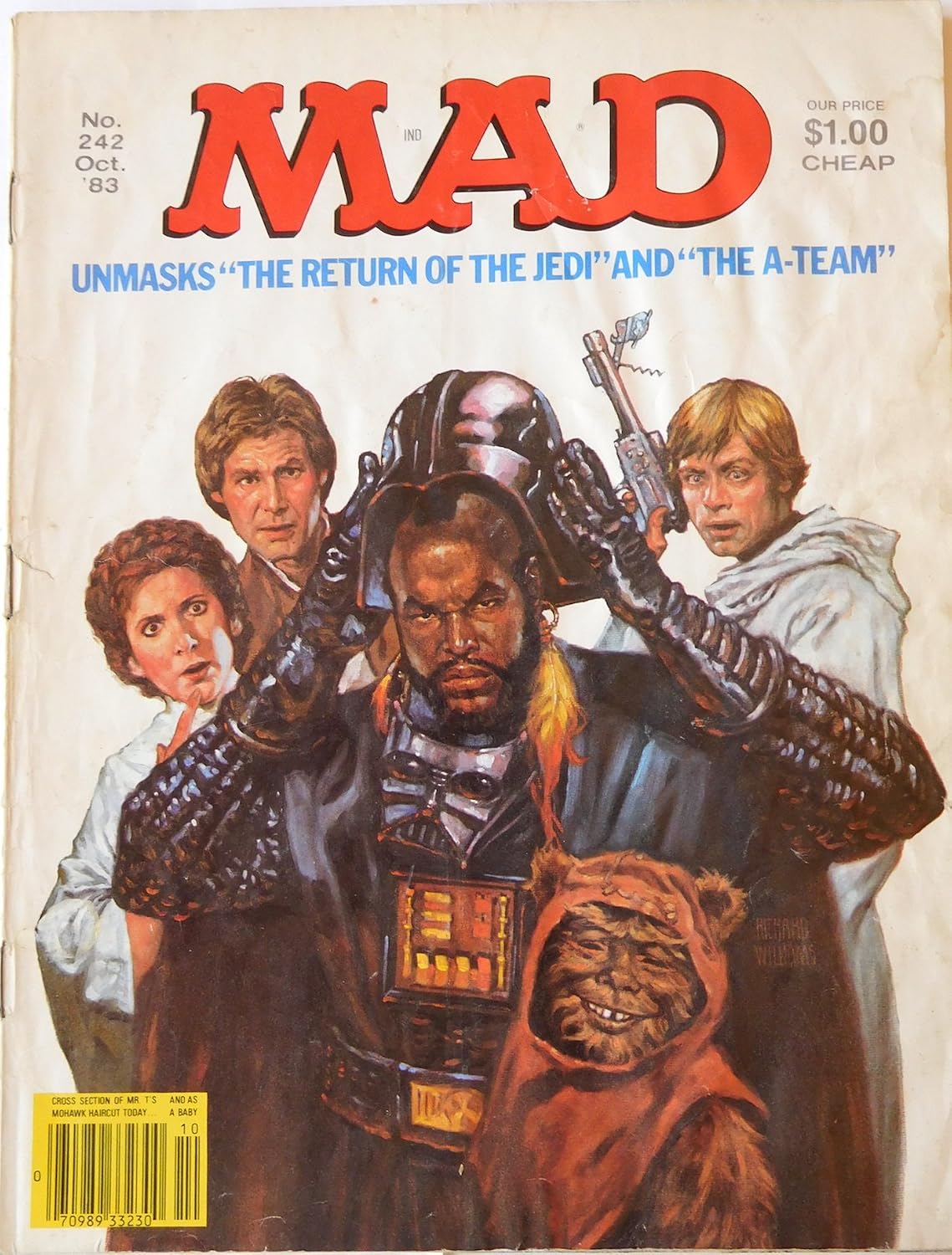 Mad Magazine (Unmasks - Number 242, October 1983