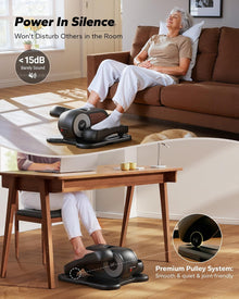 ( shf 25 ) MERACH Under Desk Elliptical, Leg Exerciser
