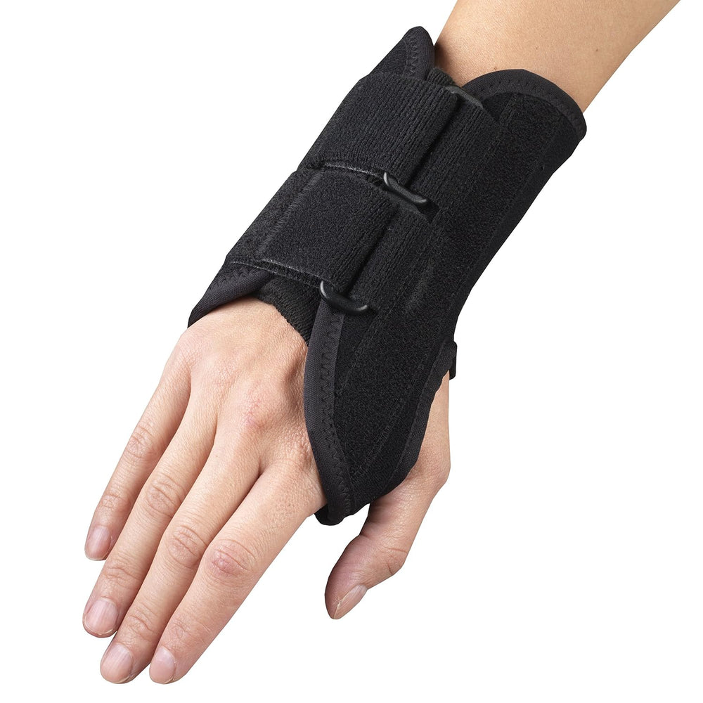 OTC Wrist Splint, 6-Inch, Fitted Brace for Men and Women, Hand Pain Relief Support, Right Hand
