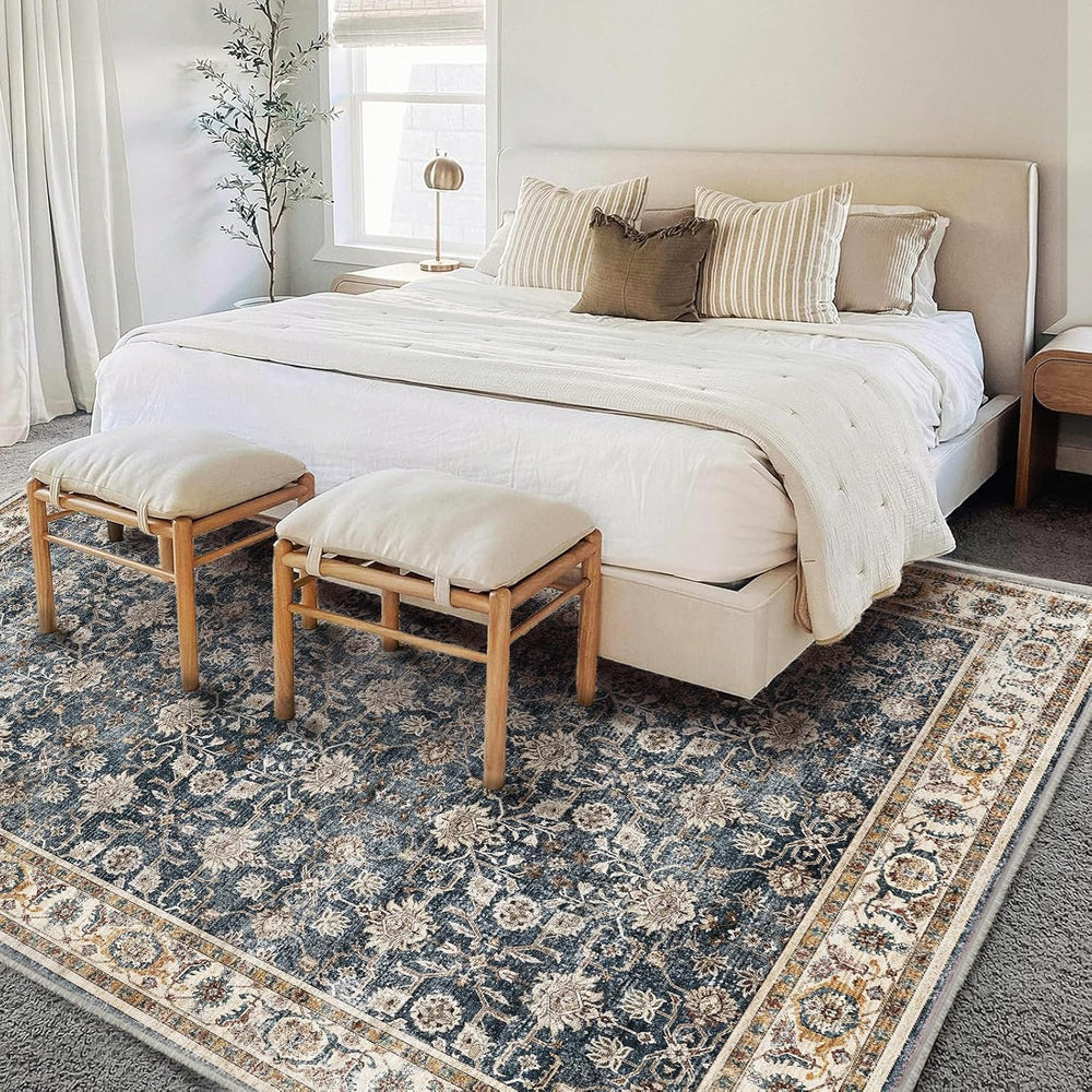 CHAMPLANT Washable Area Rug 9'x12'