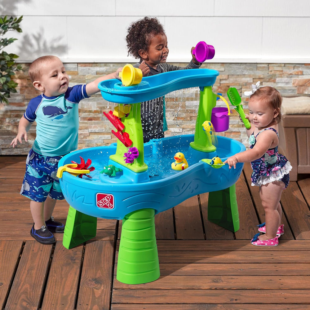 ( shf L )  Step2 Rain Showers Splash Pond Toddler Water Table