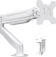 ( shf 29 ) Suptek Monitor Mount Gas Spring Monitor Arm Desk Mount Fully Adjustable