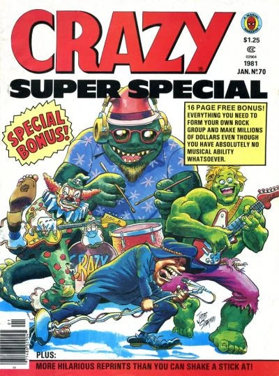 Crazy magazine #70 - January 1981