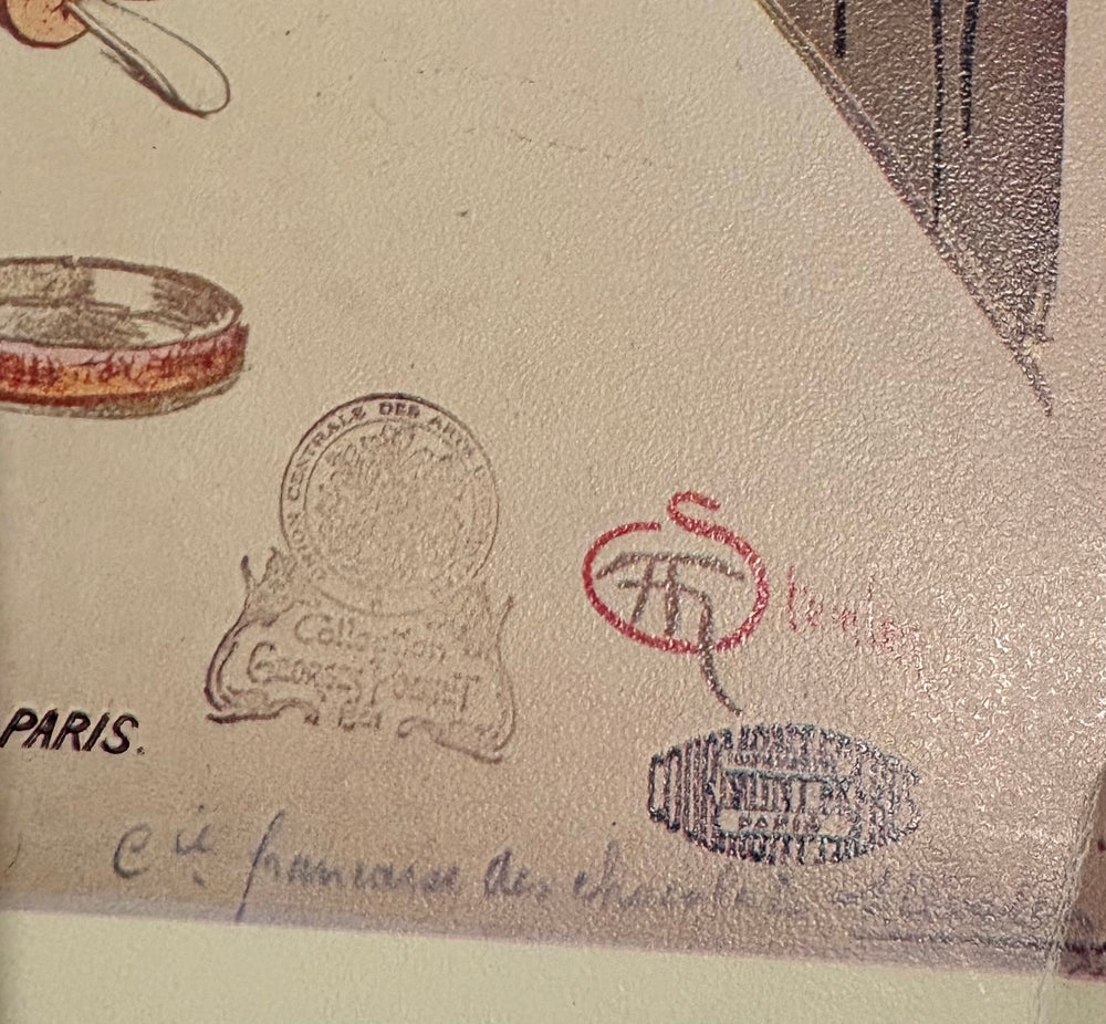 ( shf P ) Vintage- Française des Chocolats et des Thès