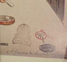 ( shf P ) Vintage- Française des Chocolats et des Thès