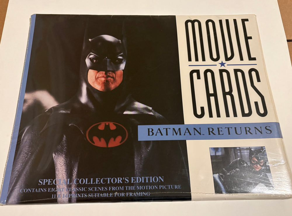 ( shf P ) Vintage - Batman returns movie cards