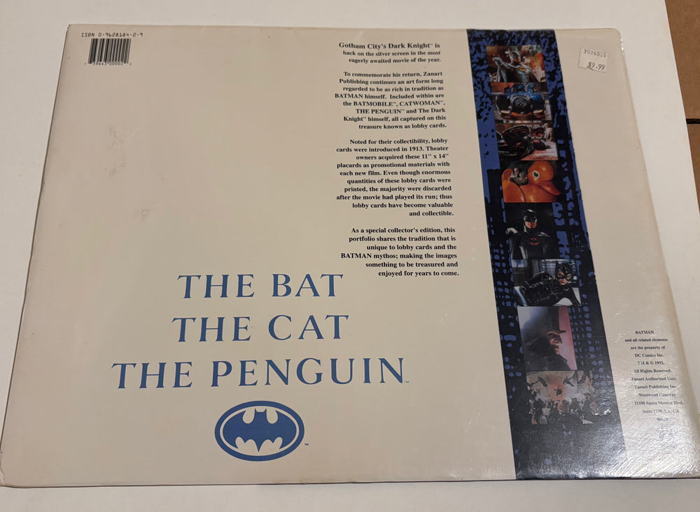 ( shf P ) Vintage - Batman returns movie cards