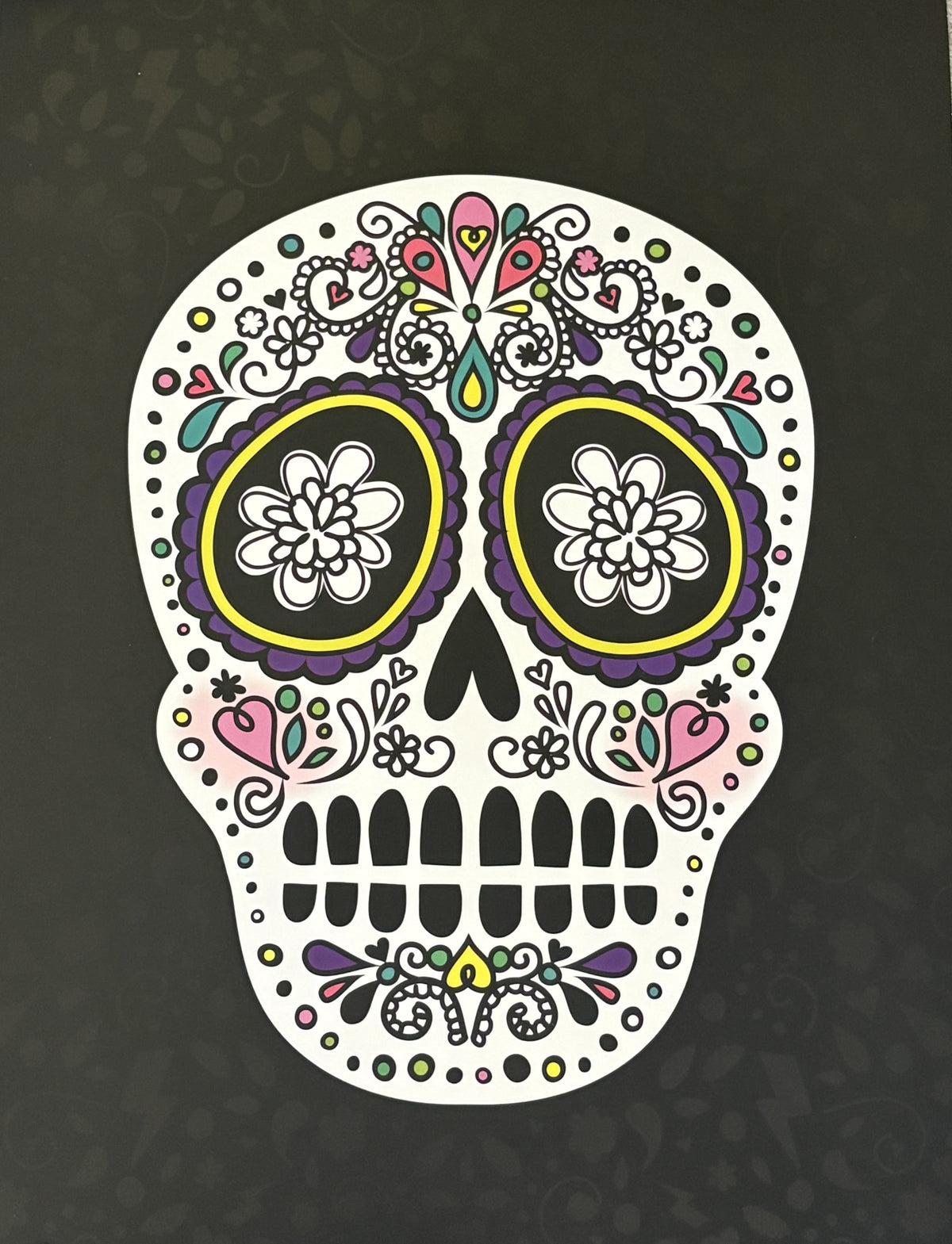 ( shf P ) Poster - Mexican skull