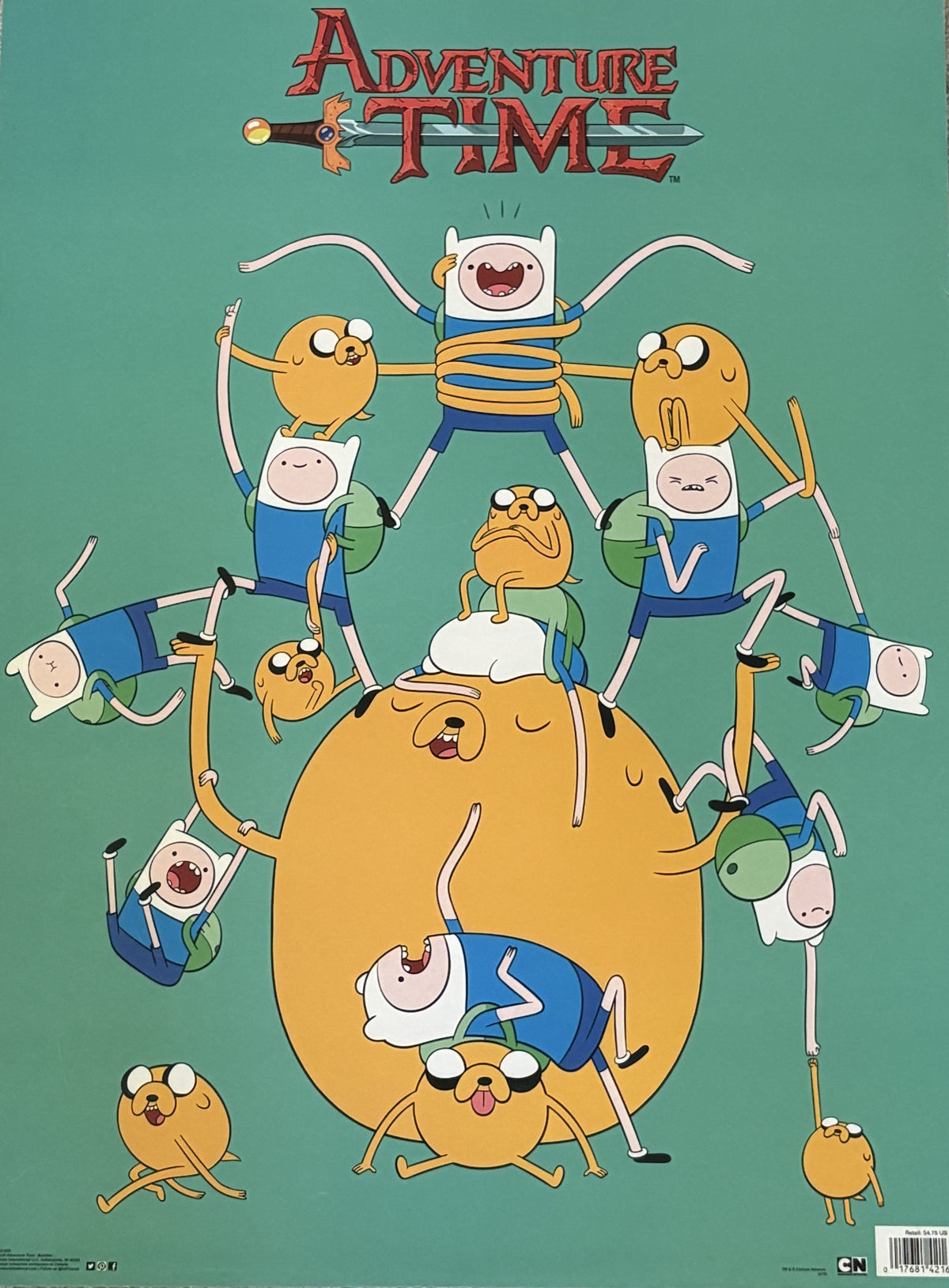 ( shf P ) Vintage - Poster Adventure time
