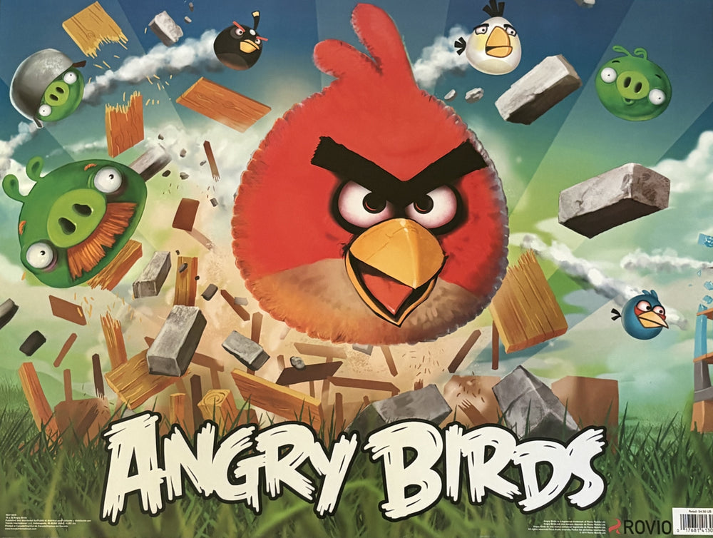 ( shf P ) Vintage- Poster Angry Birds