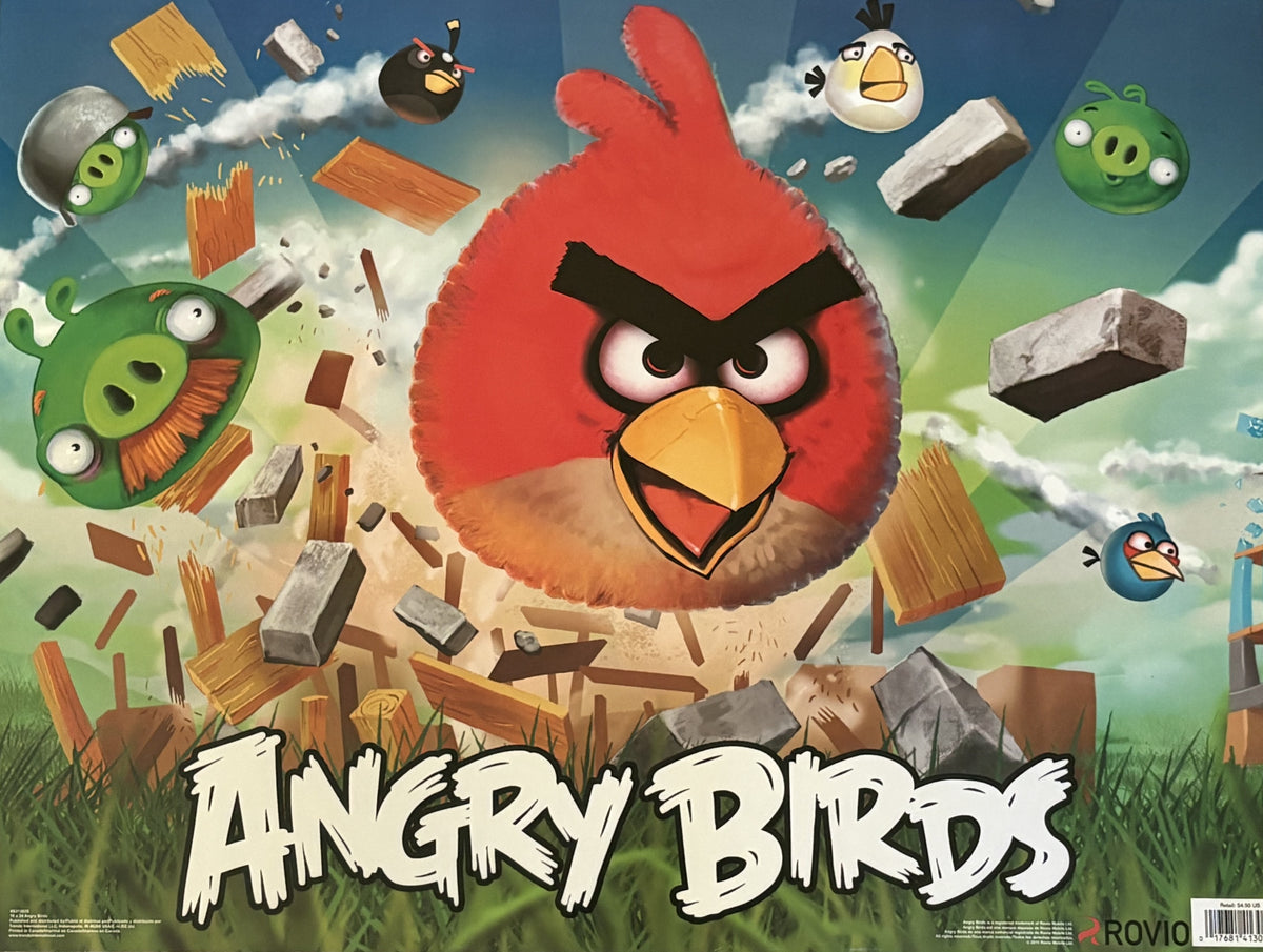 ( shf P ) Vintage- Poster Angry Birds