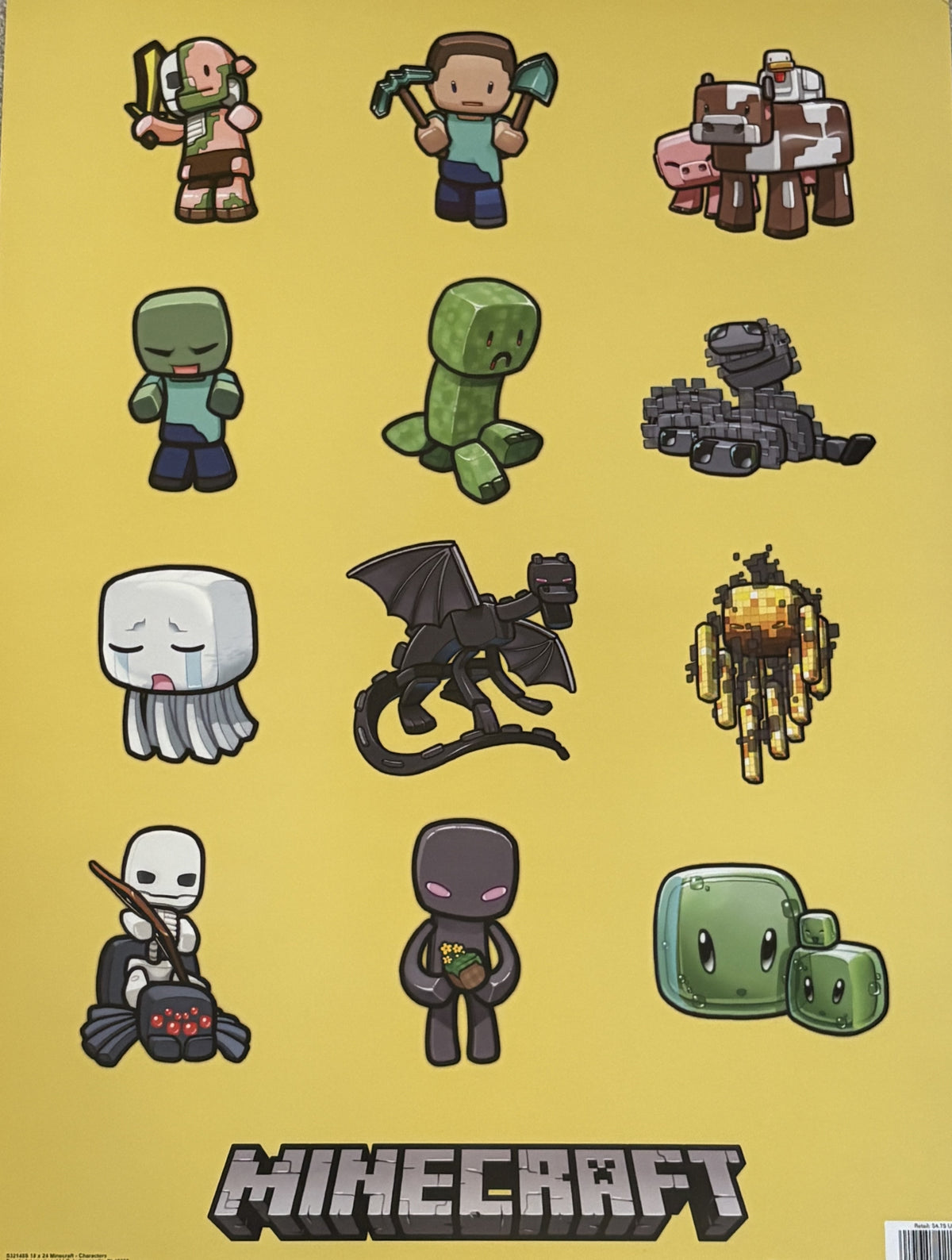 ( shf P ) Vintage - Poster Minecraft