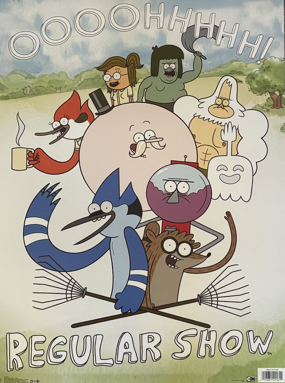 (shf P ) Vintage- Poster Regular Show