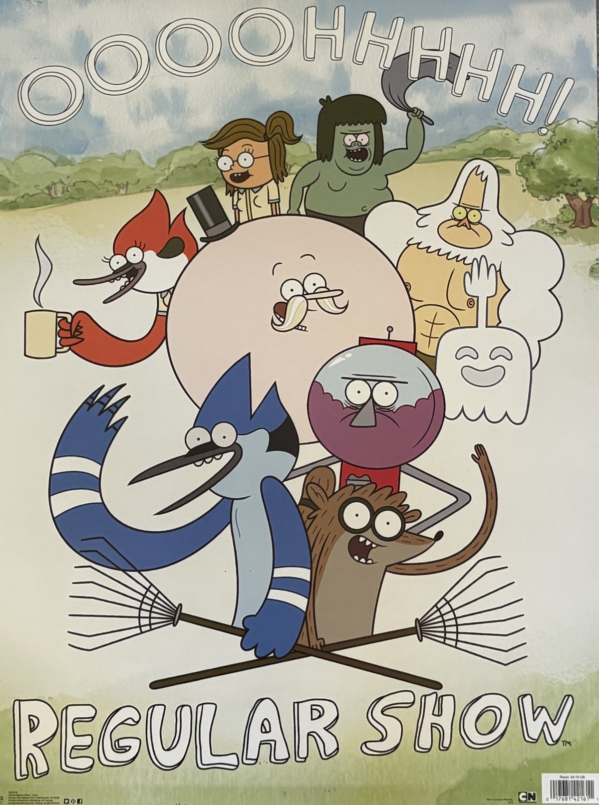 (shf P ) Vintage- Poster Regular Show