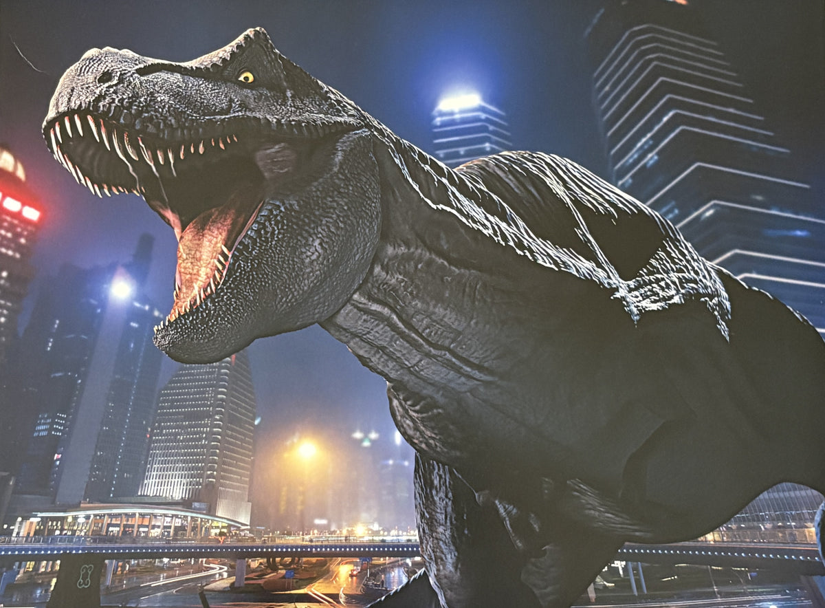 ( shf P ) Vintage - Poster Jurassic Park Tyrannosaurus