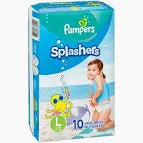 Pampers Splashers Swim Diapers (Size L)