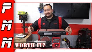 ( shf 33 ) BAUER 4 in. x 36 in. Belt and 6 in. Disc Sander