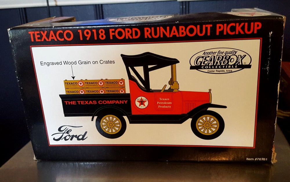 ( shf 01 ) GEARBOX COLLECTIBLE - 1918 TEXACO FORD PICKUP