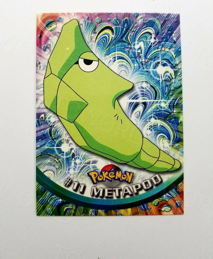 (shf V A-1 ) Vintage Pokémon Topps Trading Cards Series 1 #11  Metapoo