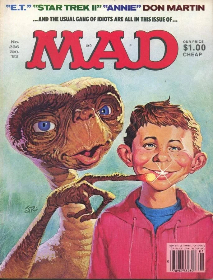 Mad Magazine  #236 Jan. 1983