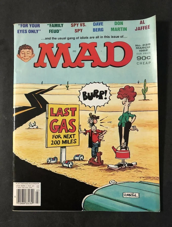 Mad Magazine No. 229 March 1982