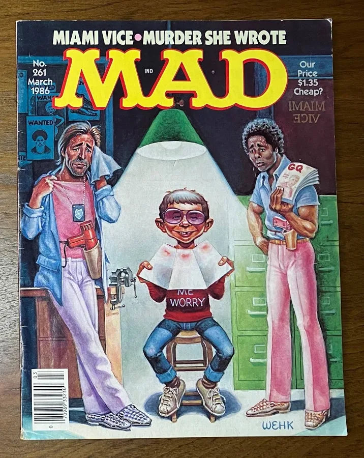 Mad Magazine No. 261 March 1986